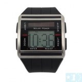 Sport Digital Solar Power Binary Watch with Scrolling Time