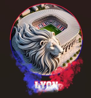 Lot de tee shirts football Lyon OL Marseille OM Saint -Etienne ASSE PARIS PSG