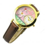 Montre fantaisie pour enfant avec dessin funny avec cadran rond