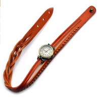 Montre fantaise culture Punk, s'enroulant autour poigne