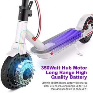 Fournisseur en gros de trottinette electrique M6 Plus avec expédition rapide d'entrepôt...