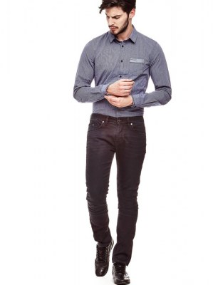 LOT 11 JEANS SKINNY GUESS HOMME M64AN2D2CR2