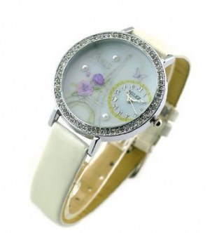 Montre tres feminine miler, avec bracelet rond et bracelet tres fin ( couleurs assortis)