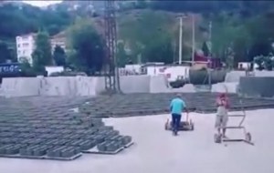 Machine bloc beton Semiautomatique