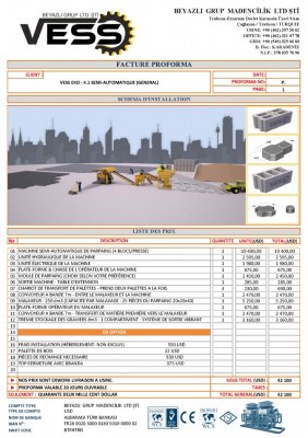 Machine a Parpaing, Pondeuse de Parpaing | Vess Eco 4.1