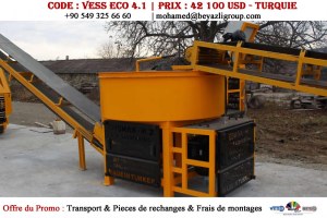 Machine a Parpaing, Pondeuse de Parpaing | Vess Eco 4.1
