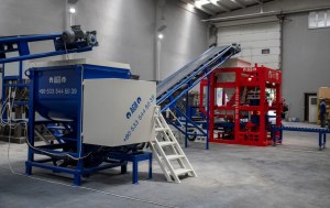 Machine fabrication de brique, parpaing, pavés autobloquant