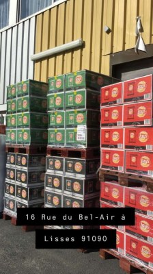 Vente en gros de tous types de boissons