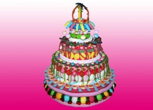 Grossiste pièce montée de bonbons