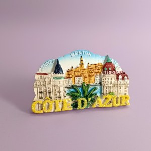 Fabricants magnets souvenirs 3D pour frigo en résine synthétique