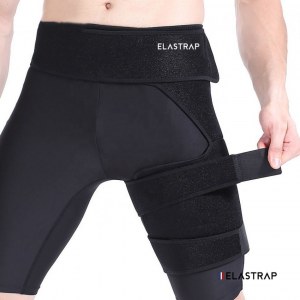 Attelle de la cuisse compression - Protège hanche, anse, aine, ischio-Jambiers