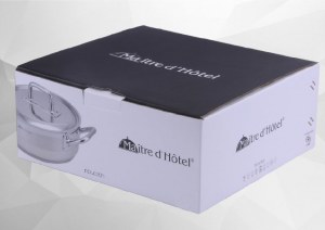 Faitout et Sautoir Maître D'Hôtel en inox - induction