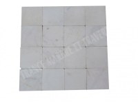 Marbre Afyon Blanc 20x20 cm