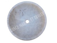 Marbre Afyon Jaune Vasque Modèle Bol Arrondi