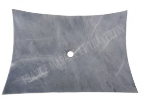 Marbre Afyon Gris Vasque Plat 45x65 cm