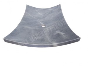 Marbre Afyon Gris Vasque Plat 45x65 cm