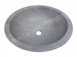Marbre Gris Afyon Vasque Modèle Petit Bol