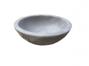 Marbre Gris Afyon Vasque Modèle Petit Bol