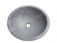 Marbre Gris Afyon Vasque Modèle Petit Bol