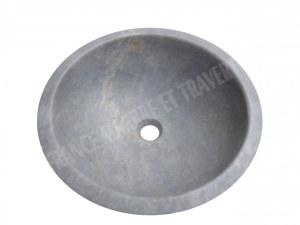 Marbre Gris Afyon Vasque Modèle Petit Bol