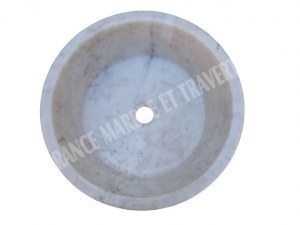 Marbre Afyon Jaune Vasque Modèle Mi-Conique