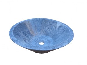 Marbre Afyon Tiger Vasque Modèle Conique