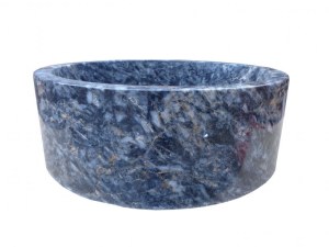 Marbre Afyon Tiger Vasque Modèle Cylindre