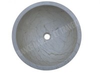 Marbre Beige Clair Marfil Vasque Modèle Bol