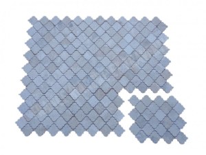 Marbre Beige Diana Royal Arabesque & Motif Mosaïque 31x26 cm Modèle : Lanterne Jet d'ea...