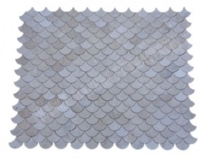 Marbre Beige Diana Royal Arabesque & Motif Mosaïque 31x25 cm Modèle : Shell Jet d'eau...