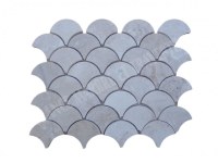 Marbre Beige Diana Royal Arabesque & Motif Mosaïque 31x25 cm Modèle : Shell Jet d'eau...