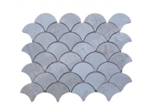 Marbre Beige Diana Royal Arabesque & Motif Mosaïque 31x25 cm Modèle : Shell Jet d'eau...