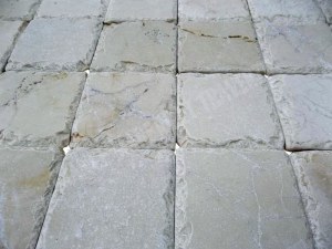 Marbre Marfil Beige Bords Eclaté 10x10 cm