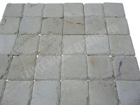 Marbre Marfil Beige Bords Eclaté 10x10 cm