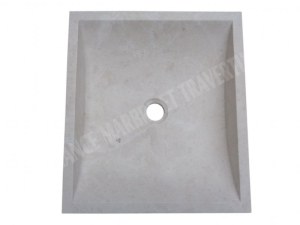 Marbre Beige Évier 45x40 cm