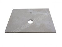 Marbre Plan Vasque Beige 100x60 cm