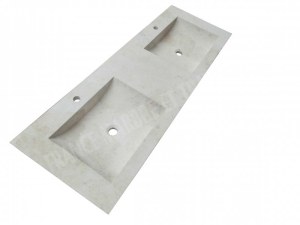 Marbre Marfil Beige Évier 100x50 cm