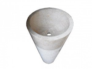 Marbre Beige Marfil Piédestal Vasque