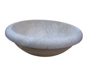 Marbre Beige Marfil Vasque Modèle Encastrer