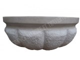 Marbre Beige Marfil Vasque Modèle Melon