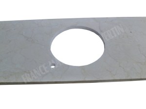 Marbre Plan Vasque Encastrer Beige 120x60 cm
