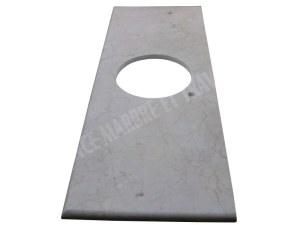 Marbre Plan Vasque Encastrer Beige 120x60 cm