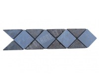 Marbre Frise Beige - Travertin Jaune 28x6 cm