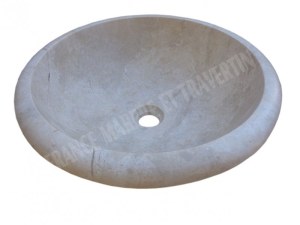 Marbre Marfil Beige Vasque Modèle Encastrer