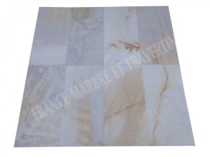 Marbre Blanc Bianco Giallo 30x60 cm