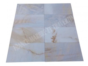 Marbre Blanc Bianco Giallo 30x60 cm