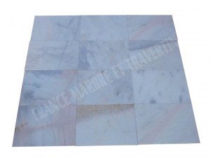 Marbre Blanc Bianco Rose 30,5x45,7 cm