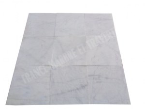 Marbre Blanc Carrare Turque 45x45 cm