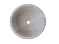 Marbre Blanc Vasque Cylindre