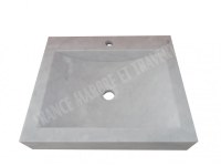 Marbre Blanc Évier 70x50 cm